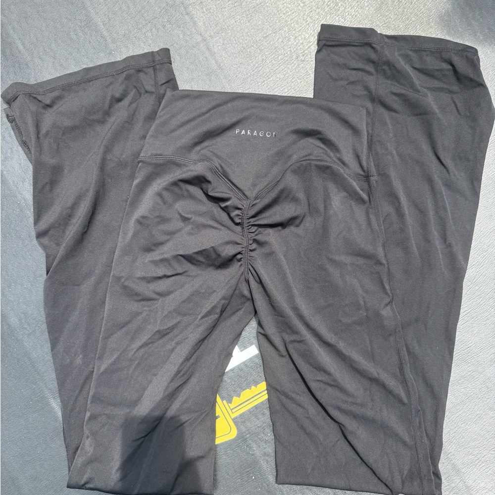 Paragon Jet Black Activewear Leggings